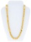 24KT G.P. Bead & Bar Style Necklace, 22
