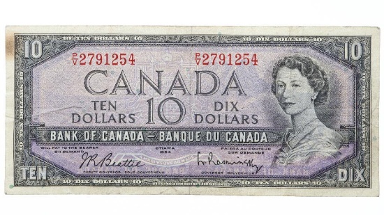 Bank of Canada 1954 $10