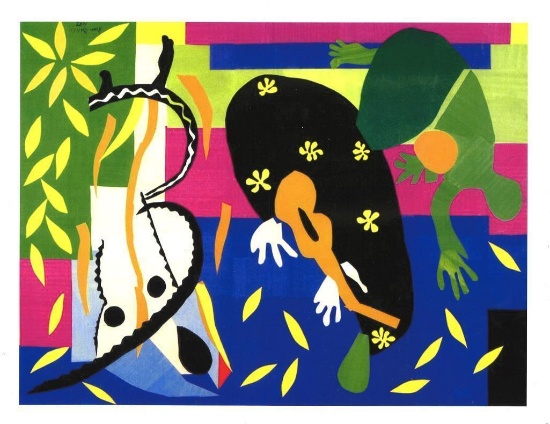 Henri Matisse (1869-1954) "Sorrow Of The King" 11x14 Giclee Art