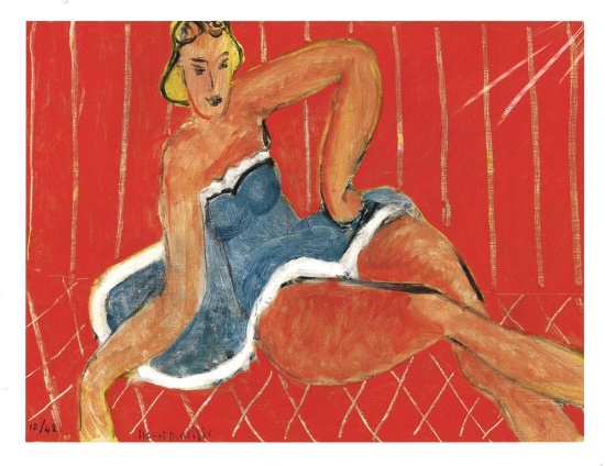 Henri Matisse (1869-1954) "Artist And His Models" 11x14 Giclee Art