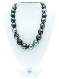 South Sea Pearl & Diamond Necklace, 18