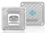 Germany Mint - Geiger Square Bar, Glows in The Dark, Serialized