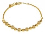 24KT G.P. Bead Bracelet