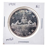 1954 Canada $1 MS63