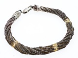 Vintage Solid Rope Style Bracelet - 25 Grams