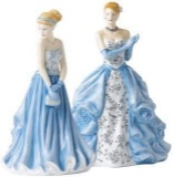 Royal Doulton Figurine Set - Catherine & Kate