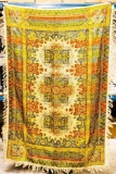Hand Made -Tapestry/Piano Cover Fine Detail patterns on Front & reverse, Appears to Be of Iranian