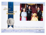 'Royal Mail' First Day Cover & Coin(s)- The 100th Year Of H M Queen Elizabeth The Queen Mother