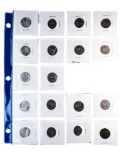 Group of 18 Canada Five Cents 1940's