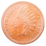 USA Indian Head Copper Round 1 oz. Fine