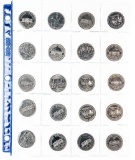 Group Of 20 Canada Nickel Dollars