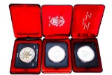 Lot 3 Canada Silver Cased Dollars