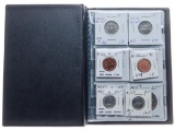 Stock Book- 12- Coins Includes Canada & Silver