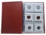 Stock Book- 12- Coins Includes Canada & Silver