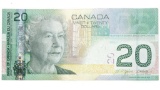 Bank of Canada $20 - 2 Digit Radar