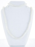 FW Pearl Neckless & Bracelet Set - Princess Length 17' Necklace & 7.5