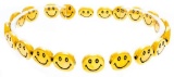 G.P. Stainless Steel HAPPY FACE Flex Bracelet