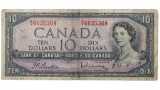 Bank of Canada 1954 $10