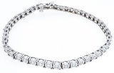 14kt Gold Diamond Tennis Bracelet 1.00 ct Appr:$53