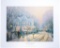 Thomas Kinkade (1958-2012) -... Fine Art Print - A Holiday Gathering - Christmas Cottage IX 16 x 21