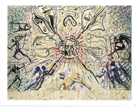 Salvador Dali (1904-1989) "La Pieta" 11x17 Limited Edition Giclee