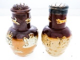 Royal Doulton -Lambeth Vintage Pottery, Made in England. Salt & Pepper Set - 3 inches