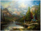 Thomas Kinkade (1958-2012) Canvas - Gallery Wrap 30 x 40