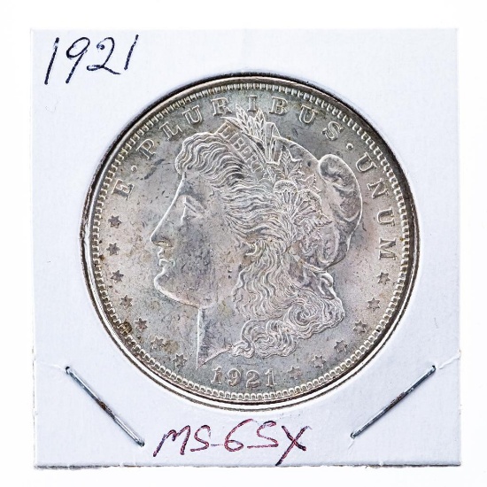 1921 USA Silver Morgan DollarMS65