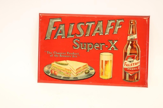 Falstaff Super-X TOC Beer Sign