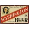 Embossed Tin Washington Beer Sign