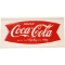 Embossed Drink Coca Cola Fishtail Tin Sign