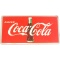 Drink Coca-Cola Over Bottle Logo Sign