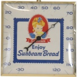 Enjoy Sunbeam Bread w/Girl Logo Thermometer