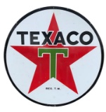 Texaco (white-T) Star Logo Identification Sign