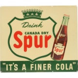 Drink Canada Dry Spur w/Bottle Sign