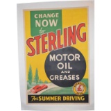 Change Now to Sterling Motor Oil & Greases w/Car P