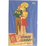 Prince Albert Cardboard Easel Back Sign