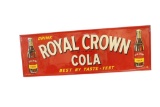 Drink Royal Crown Cola w/Bottles Sign