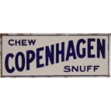 Chew Copenhagen Snuff Sign