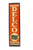 Delco Batteries w/Six Volt Battery Sign