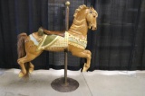 Carmel Style Carousel Carved Horse