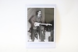 Buddy Holly Signed Black & White Photo