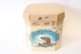 Antique Beaver Brand Hat Box