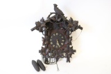 Black Forest Style Carved Coo Coo Clock