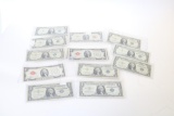 Group of Silver Certificates US Currency