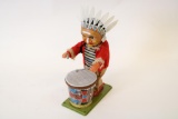 TN Japan Battery Operated Druming Indian Toy