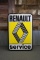 Renault Service Dealership Sign