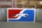Double Sided Greyhound Bus Depot Sign