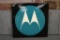 Porcelain Motorola Sign