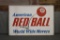American Red Ball Movers Embossed Tin Sign